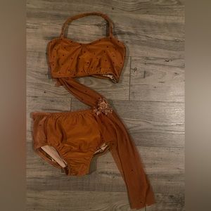 Women’s rust dance costume